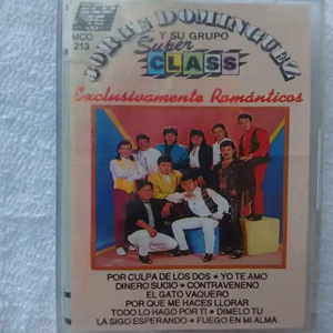 Disco Exclusivamente Románticos de Jorge Domínguez Y Su Grupo Super Class