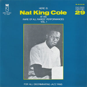 Disco At His Rare Of All Rarest Performance Vol. 1 de Nat King Cole